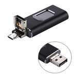Chiavetta USB 3 in 1 128GB RQW-01B Nera