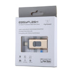 Chiavetta USB 3 in 1 128GB RQW-01B Gold