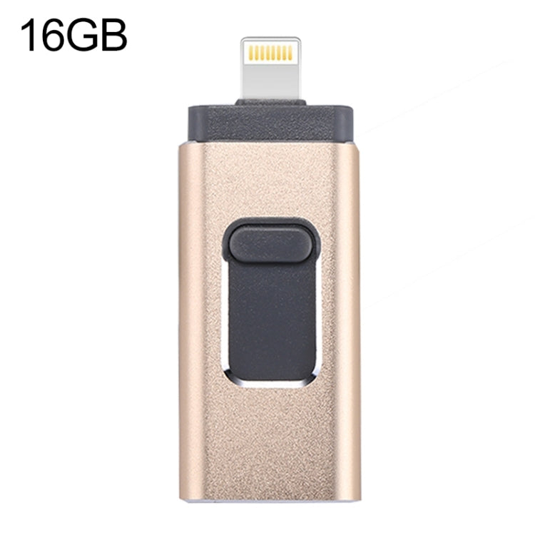 easyflash RQW-01B Chiavetta USB 3 in 1 USB 2.0 e 8 pin e Micro USB da 16 GB, RQW-01B Black, RQW-01B Gold, RQW-01B Rose Gold, RQW-01B Silver