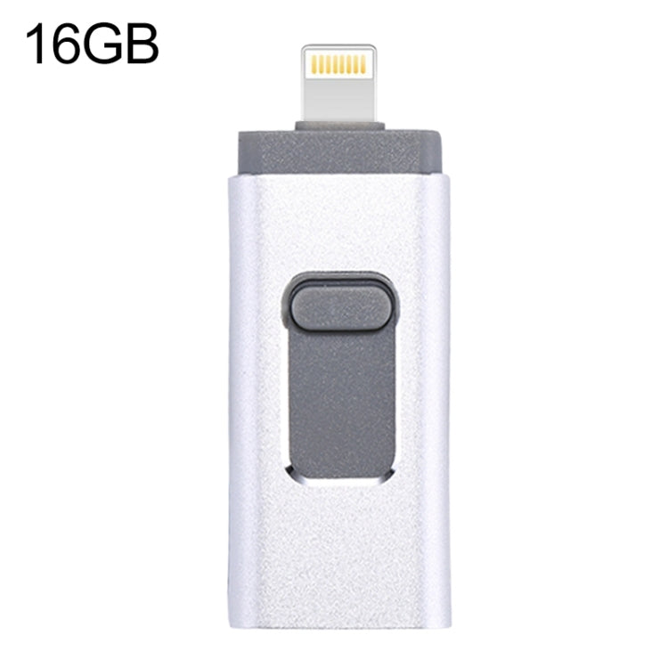 easyflash RQW-01B Chiavetta USB 3 in 1 USB 2.0 e 8 pin e Micro USB da 16 GB, RQW-01B Black, RQW-01B Gold, RQW-01B Rose Gold, RQW-01B Silver
