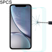 Pellicola in vetro temperato per iPhone XR - 5 pz