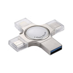 Unità flash 4 in 1 USB 16 GB per smartphone e PC