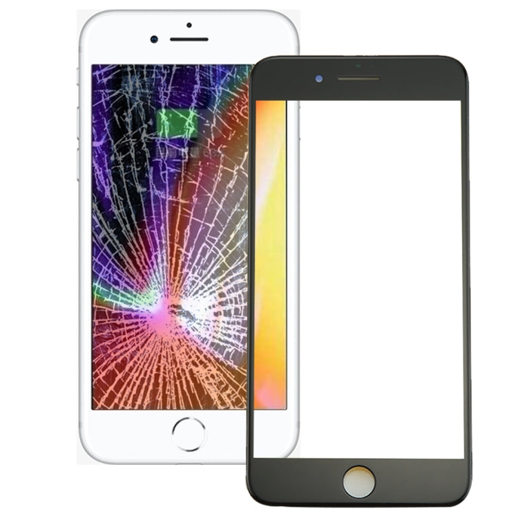 Lente vetro esterna con cornice per iPhone 8 Plus