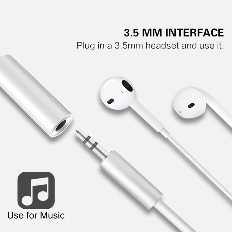 Cavo adattatore audio da 8 pin maschio a femmina da 3,5 mm, è necessario collegare il Bluetooth, lunghezza: circa 7,5 cm, Support Bluetooth