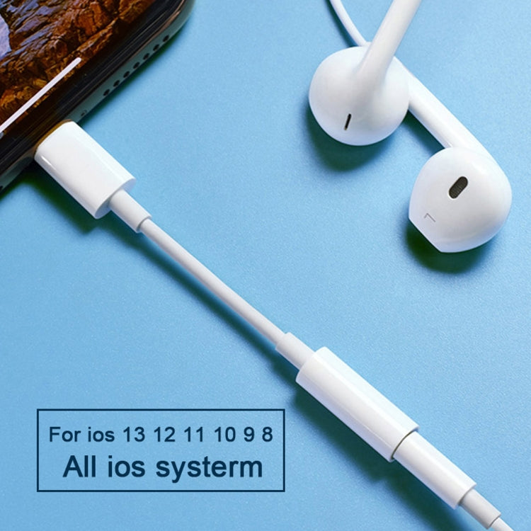 Cavo adattatore audio da 8 pin maschio a femmina da 3,5 mm, è necessario collegare il Bluetooth, lunghezza: circa 7,5 cm, Support Bluetooth