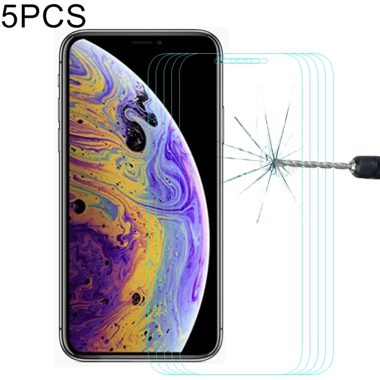 Pellicola in vetro temperato per iPhone 11 Pro e XS 0,26mm
