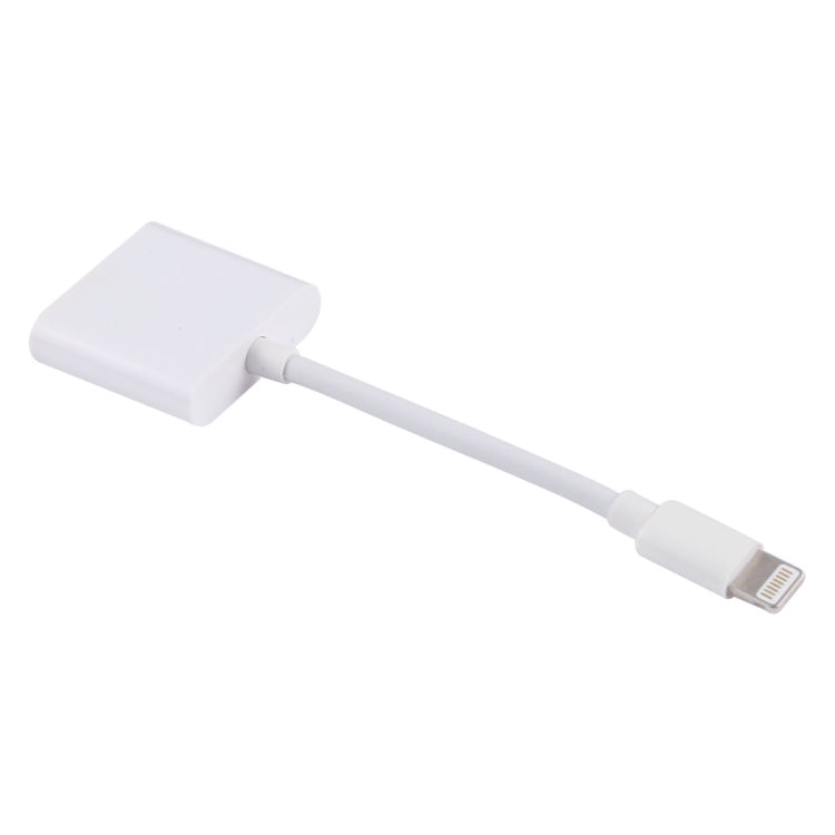Adattatore convertitore di ricarica e ascolto da 8 pin femmina + audio femmina da 3,5 mm a 8 pin maschio