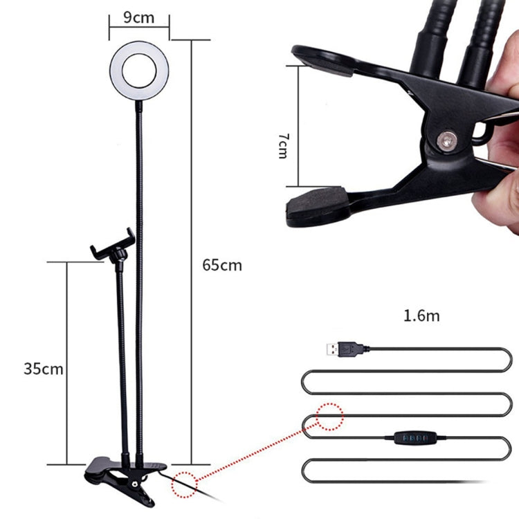 Con modalità a 3 luci, lampada da scrivania LED a 10 livelli di luminosità, compatibile con iPhone / Android, per streaming live, KTV, trasmissione in diretta, spettacolo dal vivo, ecc.