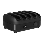 Stazione di ricarica intelligente ORICO DUK-5P 40W 5 porte USB con supporto per telefono e tablet, EU Plug