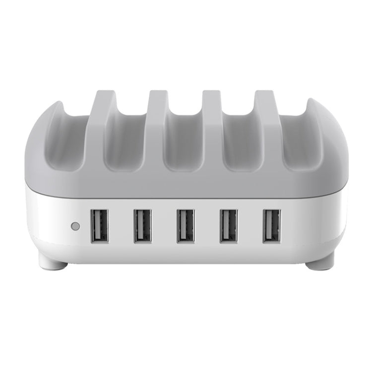 Stazione di ricarica intelligente ORICO DUK-5P 40W 5 porte USB con supporto per telefono e tablet