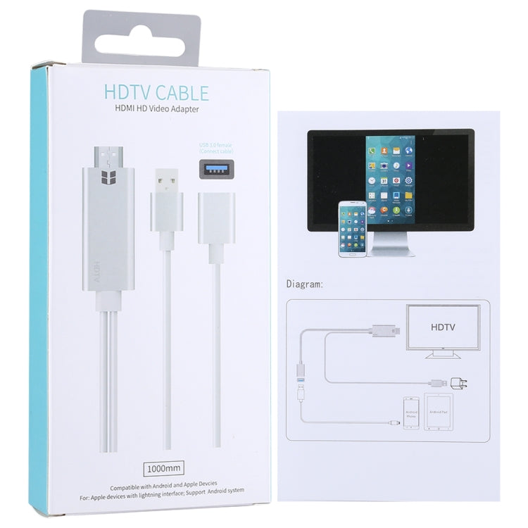 Cavo convertitore video HDTV USB 3.0 femmina HDMI HD 1080P