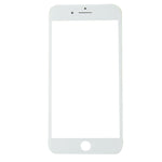 Lente vetro anteriore con cornice e adesivo OCA per iPhone 8 Plus