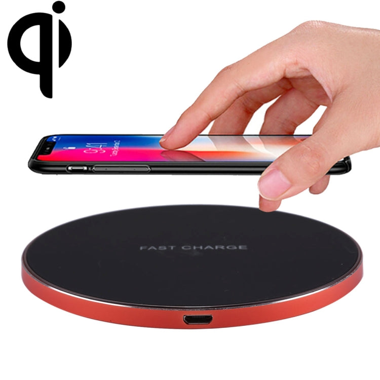 Stazione di ricarica wireless a ricarica rapida Q21 con indicatore luminoso, Q21 White, Q21 Gold, Q21 Red