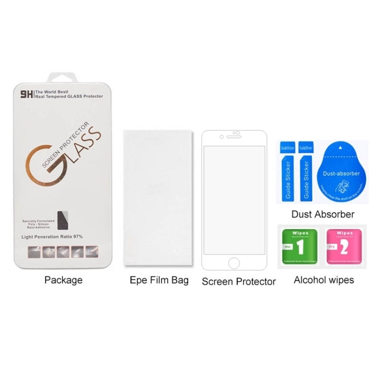 Per iPhone SE 2022/2020 Pellicola in vetro temperato in alluminio alto con bordo ad arco di grandi dimensioni a schermo intero, 1pcs