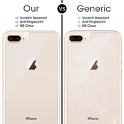 Vetro Temperato 9H per iPhone 8 Plus e 7 Plus