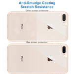 Pellicola Vetro Temperato 9H per iPhone 8 Plus e 7 Plus