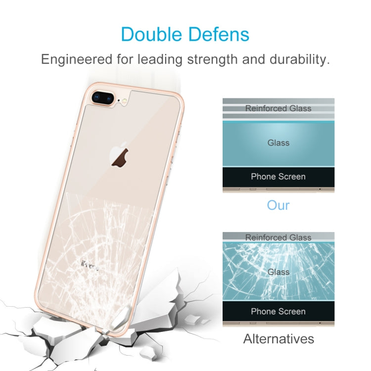 Per IPhone 8 Plus e 7 Plus membrana posteriore 0,3 mm 9H durezza 2,5 d arc frontier defence esplode membrana posteriore temperata di alta qualità, For 8P & 7P