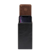 Marsupio verticale in pelle per smartphone 5,2"