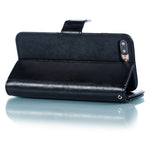 Custodia portafoglio in pelle per iPhone 7 Plus