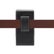 Marsupio verticale in pelle per smartphone 5,5"