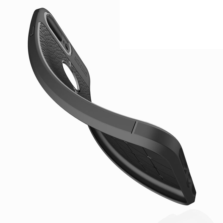 Per iPhone 8 Plus e 7 Plus Custodia protettiva in TPU con texture Litchi, For 8P & 7P
