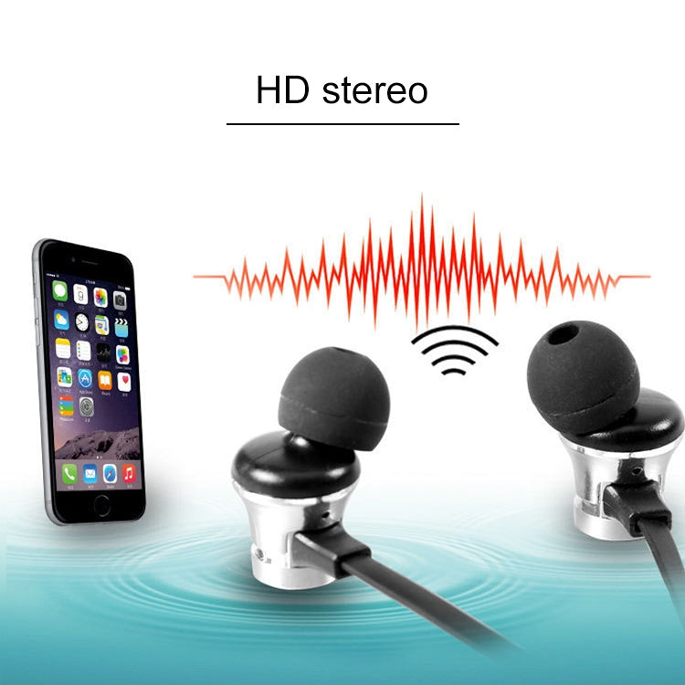 Auricolari Bluetooth V4.2 wireless intrauricolari magnetici XT11, XT11 (Gold), XT11 (Blue), XT11 (Tarnish), XT11 (Silver)