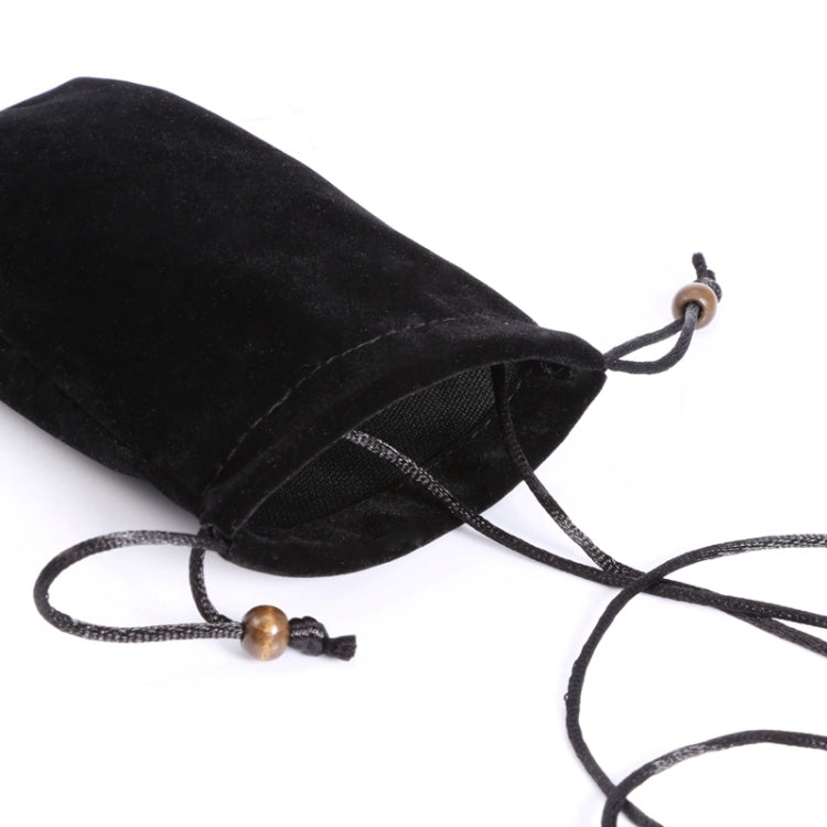Borsa da trasporto universale in tessuto floccato di cotone da 6,9 pollici con cordino per iPhone 8 Plus, Galaxy S10+, Huawei Mate 20X, Xiaomi Max