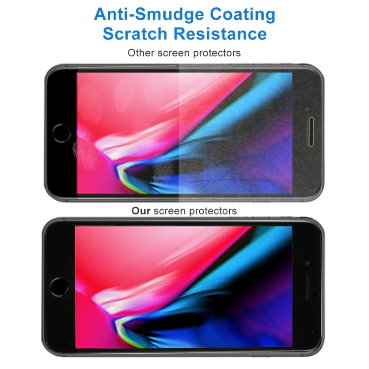 Per iPhone 8 Plus e 7 Plus 0,3 mm Durezza superficiale 9H Proteggi schermo in vetro temperato curvo a schermo intero 5D, For iPhone 8P & 7P(1 PC)