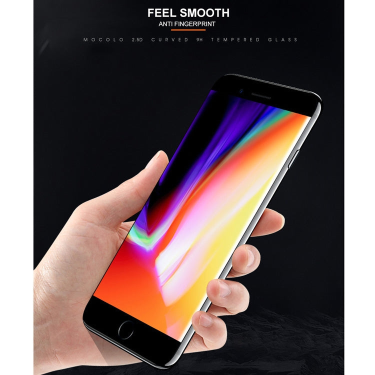 mocolo 0,33mm 9H 2.5D Pellicola in vetro temperato con stampa serigrafica per iPhone 8 Plus e 7 Plus, iPhone 8 Plus & 7 Plus