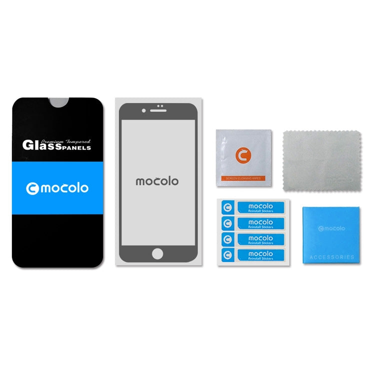 mocolo 0,33mm 9H 2.5D Pellicola in vetro temperato con stampa serigrafica per iPhone 8 Plus e 7 Plus, iPhone 8 Plus & 7 Plus