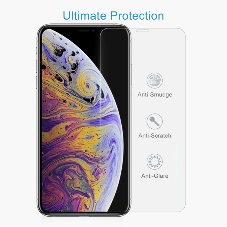 Pellicola in vetro temperato per iPhone XS Max 2 pezzi