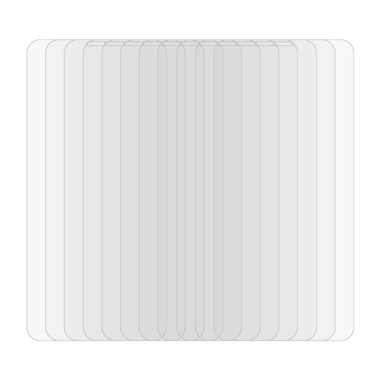 Per iPhone XS Max 10 pellicole in vetro temperato 9H 2.5D, For iPhone XS Max(10pcs)