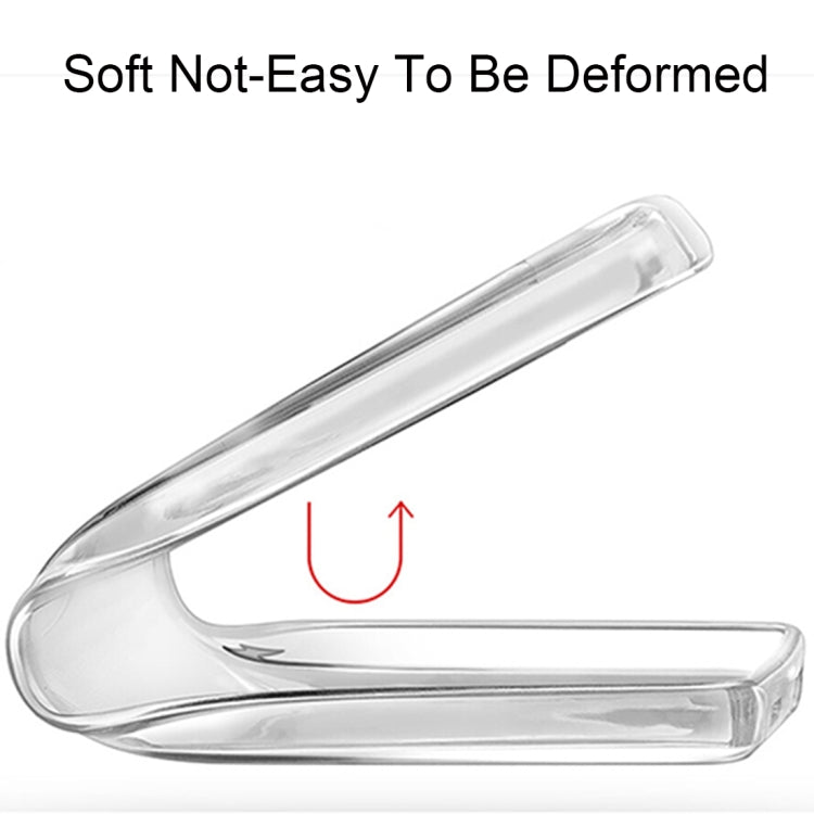 Per iPhone X / XS Custodia protettiva in TPU trasparente ultrasottile da 0,75 mm, iPhone X / XS(1PCS)