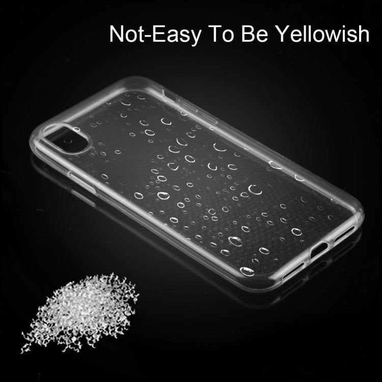 Per iPhone X / XS Custodia protettiva in TPU trasparente ultrasottile da 0,75 mm, iPhone X / XS(1PCS)