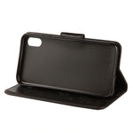 Custodia in pelle per iPhone XR con supporto