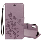 Custodia in pelle per iPhone XR con supporto