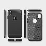Custodia TPU in fibra di carbonio per iPhone XR