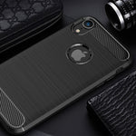 Custodia TPU in fibra di carbonio per iPhone XR
