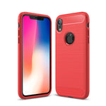 Custodia TPU in fibra di carbonio per iPhone XR