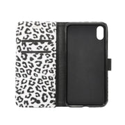 Custodia in pelle per iPhone XR con supporto
