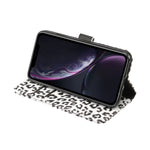 Custodia in pelle con supporto per iPhone XR