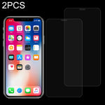 Pellicola in vetro temperato per iPhone XS/X 2 pezzi