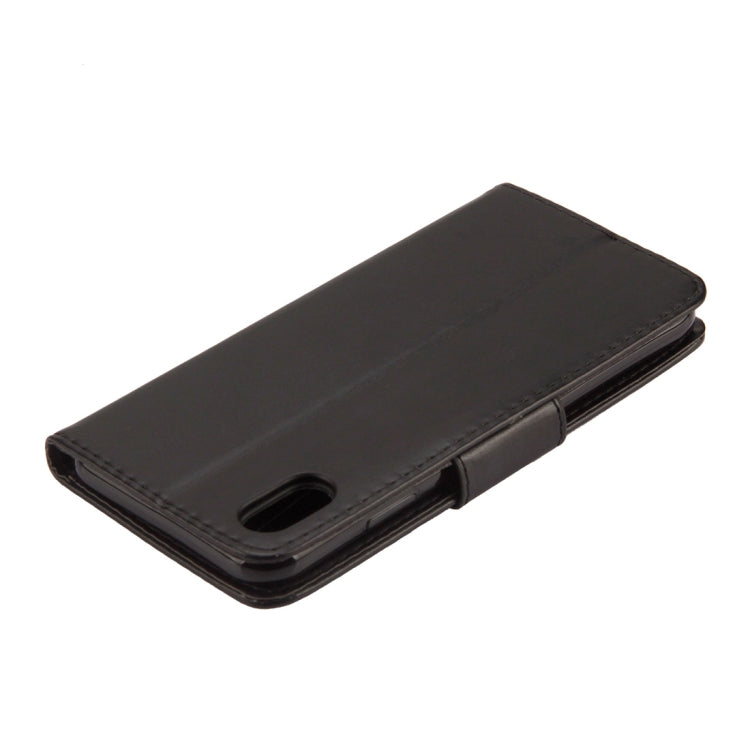 Custodia in pelle per iPhone XS Max con supporto