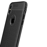 Custodia TPU con trama Litchi per iPhone XS Max
