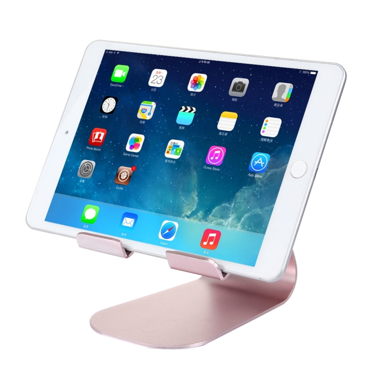 Supporto da tavolo pieghevole in alluminio per smartphone e table