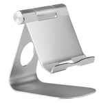 Supporto da tavolo pieghevole in alluminio per smartphone e table