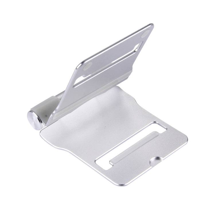 Supporto pieghevole in alluminio per tablet e smartphone