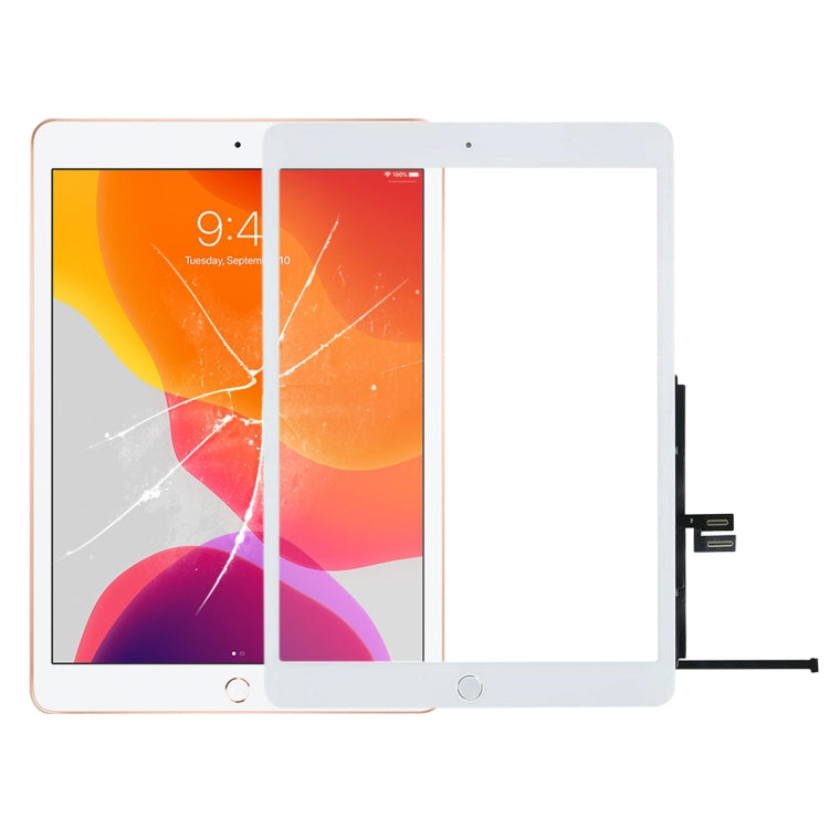 Pannello touch con pulsante Home per iPad 10.2 (2019) / 10.2 (2020) A2197 A2198 A2270 A2428 A2429 A2430, For iPad 10.2 (2019) / 10.2 (2020)