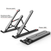 Staffa di supporto pieghevole per laptop e tablet