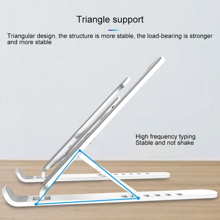 YMB1028 Staffa di supporto da tavolo pieghevole portatile per laptop/tablet